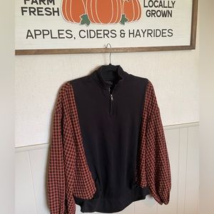 Fall Upcycled Pullover Sweater